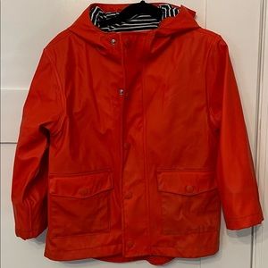 4-5y Mini Boden Rain slicker and puffer coat